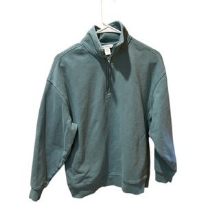 Athleta Cozy Karma Quarter Zip Pullover Sweatshirt